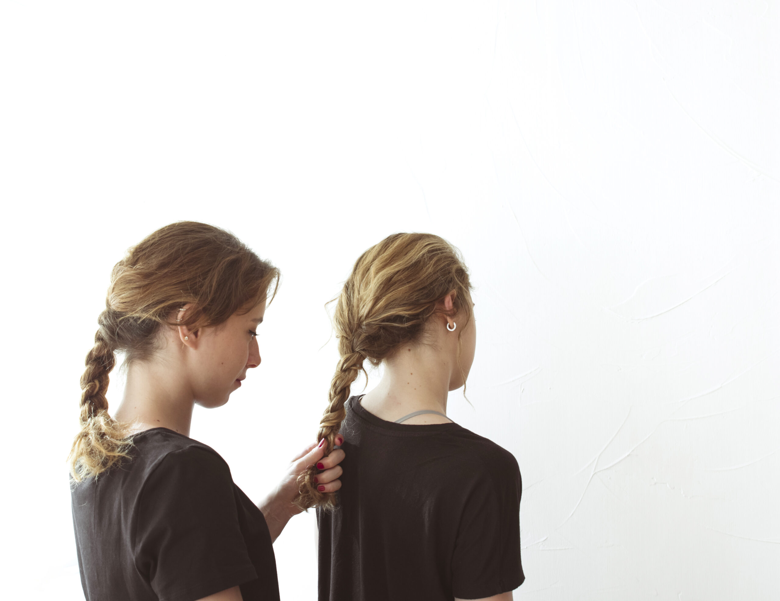 Two Braided Ponytails with Swoop: Elevate Your Look with Easy and Chic Hairstyles 2024