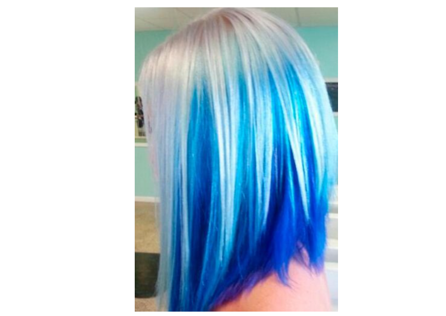 BABY BLUE HAIRSTYLES AND BOMBSHELL BLONDE