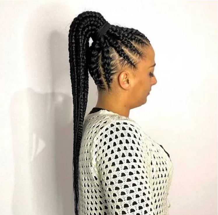 Clean and Easy Single Braid Ponytail