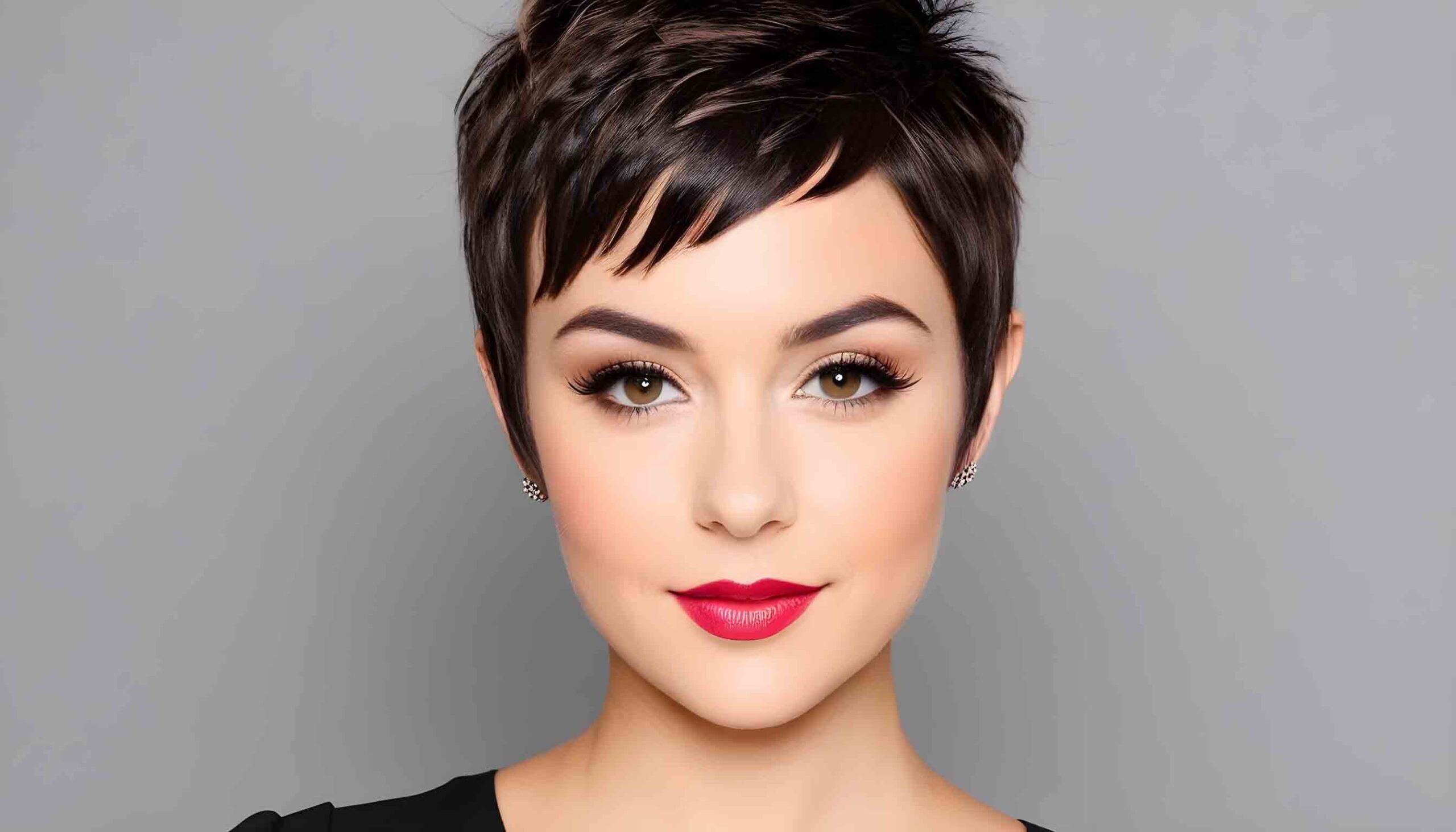 Cropped Pixie with Micro fringe