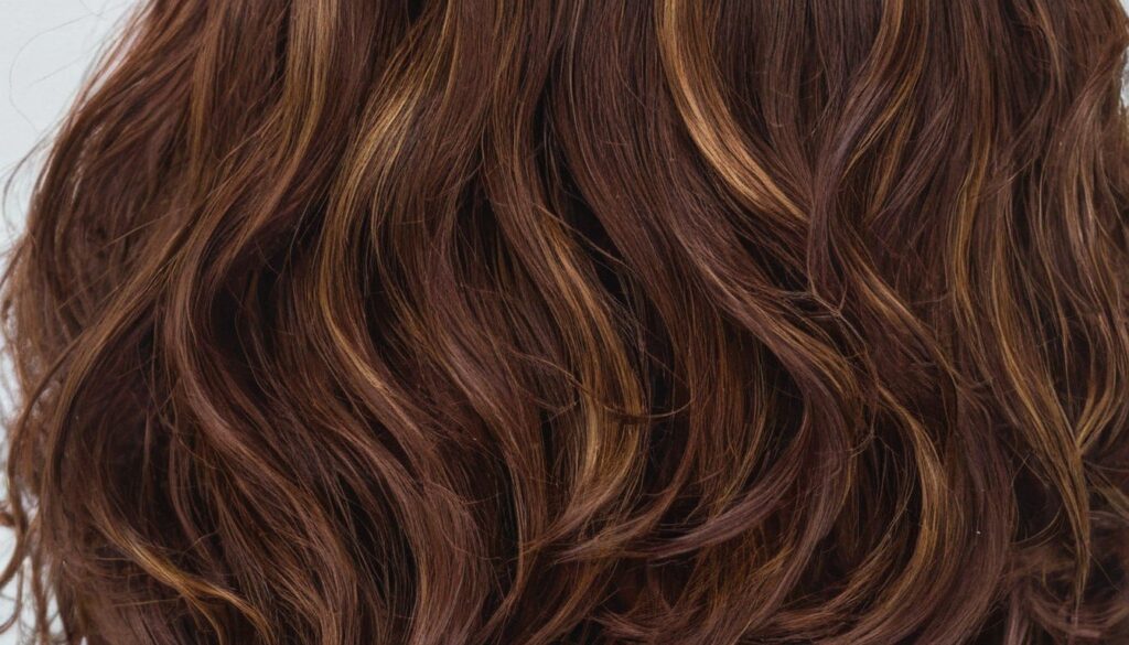 gilded cocoa hair