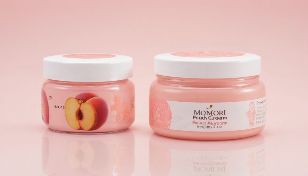 momori peach hair cream