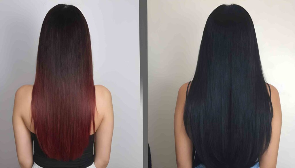 1b vs 1n hair color