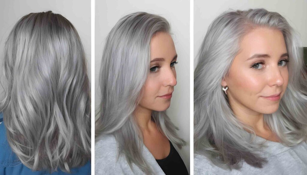 silver hair maintenance